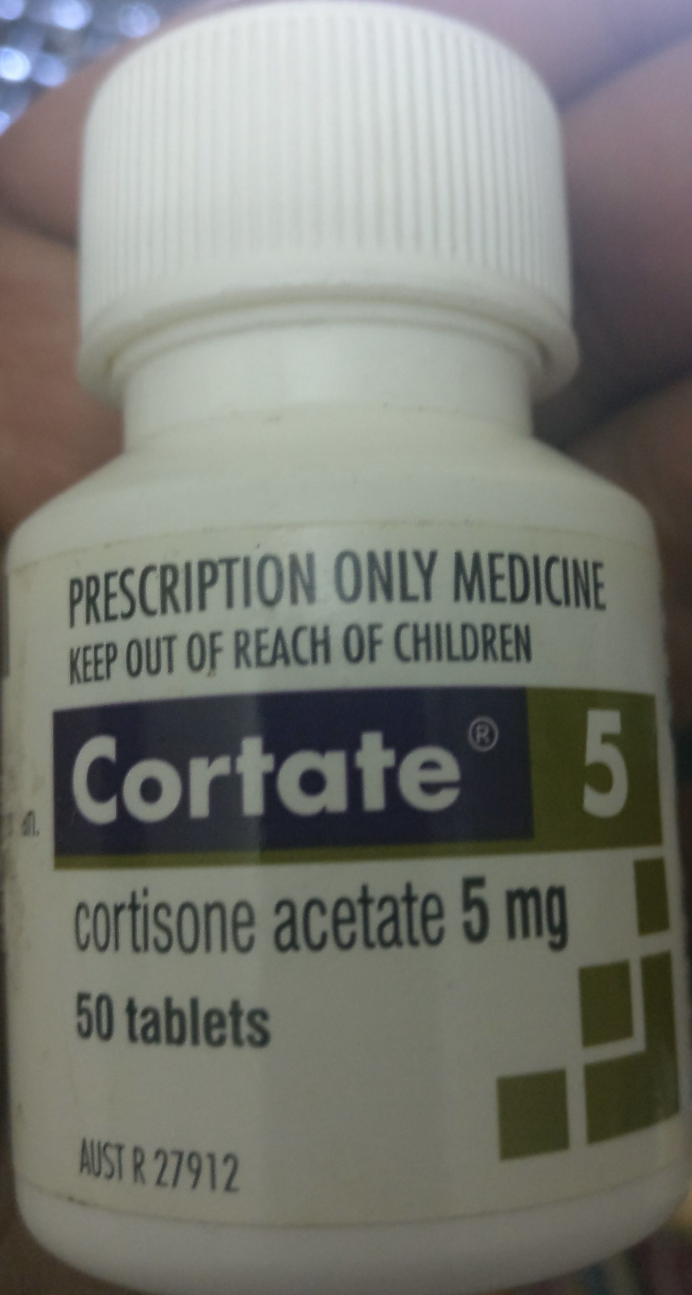 Cortate (Cortisone acetate)