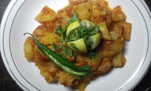 Zucchini (Tinda) healthy Curry