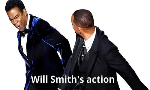 Will Smith assaults Chris Rock